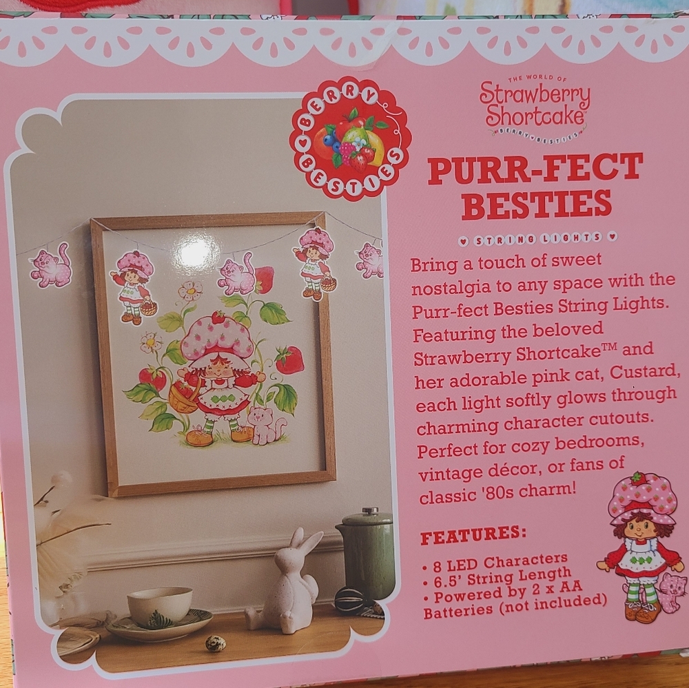 Strawberry Shortcake String Lights ๐ - Picture 2 of 2